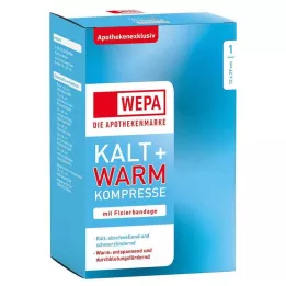 KALT-WARM Komprimera 12x29 cm med fästtejp, 1 st