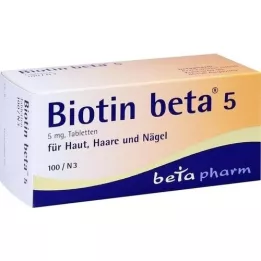 Biotin beta 5 tabletter, 100 st