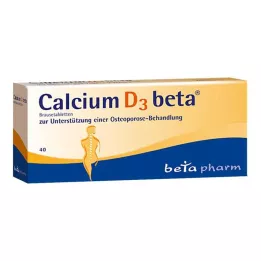 CALCIUM D3 beta brustabletter, 40 st