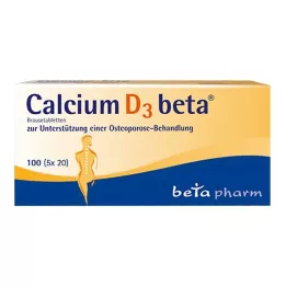 CALCIUM D3 Beta -brusande tabletter, 100 ST