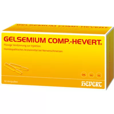 Gelsemium Comp Hevert, 50x2 ml Gelsemium Comp Hevert, 50x2 ml