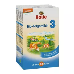 HOLLE Ekologisk tillskottsmjölk för spädbarn 3, 600 g