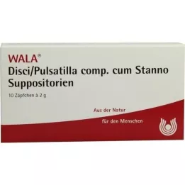 DISCI/pulsatilla comp.cum stanno suppositorier, 10x2 g