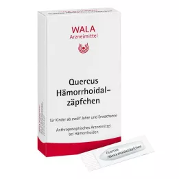QUERCUS HEMOROIDAL SUPPOSITORIER, 10X2 g