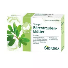 SIDROGA Tefilterpåsar av björnbärsblad, 20X2,0 g