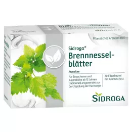 SIDROGA Tefilterpåsar för nässelblad, 20X1,5 g