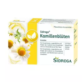 SIDROGA Kamomillblomma tefilterpåsar, 20X1,5 g