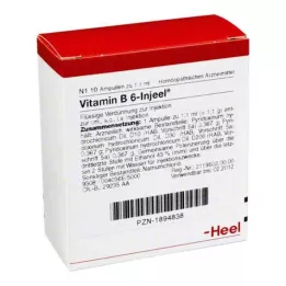 VITAMIN B6 INJEEL ampuller, 10 st