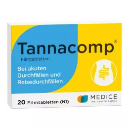 TANNACOMP Filmdragerade tabletter, 20 st