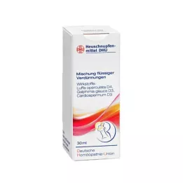 HEUSCHNUPFENMITTEL DHU Blandning, 30 ml