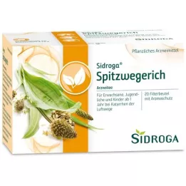 SIDROGA Spitzwegerich tefilterväska, 20x1,4 g