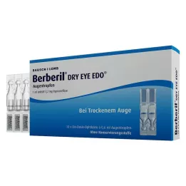 BERBERIL Torra ögon EDO Ögondroppar, 10X0,6 ml