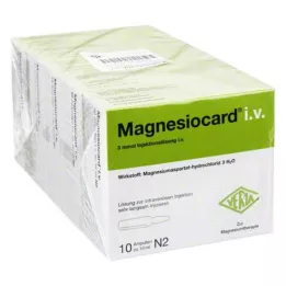 MAGNESIOCARD i.v. Injektionslösning, 50X10 ml