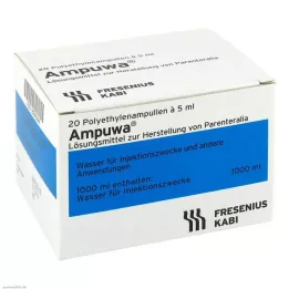 AMPUWA Plastförstärkare. Injektions-/infusionslösning, 20X5 ml