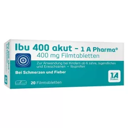 IBU 400 akut-1A Pharma filmdragerade tabletter, 20 st