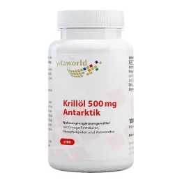 Krillolja 500 mg Antarctic kapslar, 100 st
