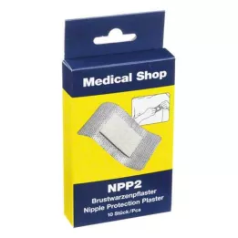 BRUSTWARZENPFLASTER NPP2, 10 st