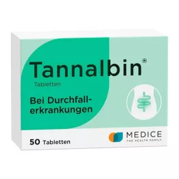TANNALBIN Tabletter, 50 st