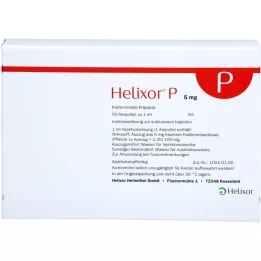 HELIXOR P-ampuller 5 mg, 50 st