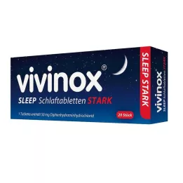 VIVINOX Sömn sömntabletter stark, 20 st