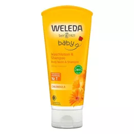 WELEDA Calendula Wash Lotion & Schampo, 200 ml