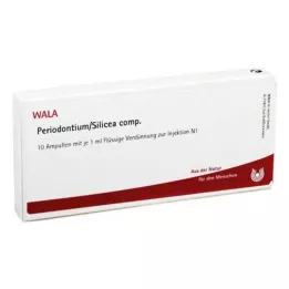 PERIODONTIUM/SILICEA ampuller, 10X1 ml