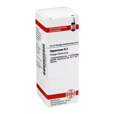 HYPERICUM D3 Spädning, 20 ml