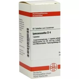 IPECACUANHA D 4 tabletter, 80 st