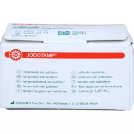 JODOTAMP 50 mg/g 1 cmx5 m tamponader, 1 st