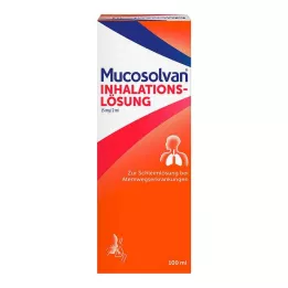 MUCOSOLVAN Inhalationslösning 15 mg lösning för nebulisator, 100 ml