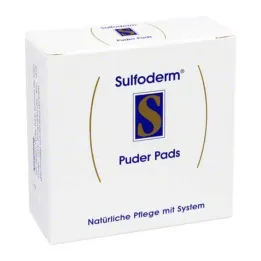 Sulfoderm S pulverkuddar, 3 st