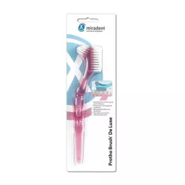 MIRADENT Tandprotesborste Protho Brush rosa trans., 1 st