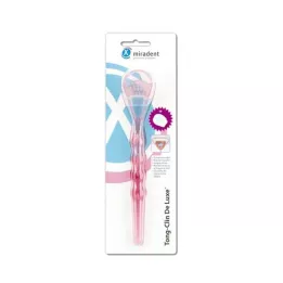 MIRADENT Tungrengöring Tong-Clin de L.pink trans., 1 st