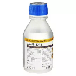 LAVANID 1 sårspolningslösning, 250 ml
