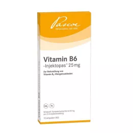 VITAMIN B6-INJEKTOPAS 25 mg injektionsvätska, lösning, 10X2 ml