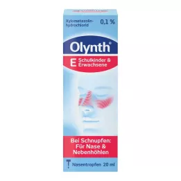 OLYNTH 0,1 % för vuxna näsdroppar, 20 ml