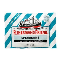 Fishermans Friend Spearmint sockerfria pastiller, 25 g