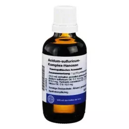 ACIDUM SULFURICUM KOMPLEX vätska, 50 ml