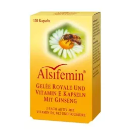 ALSIFEMIN Royal Jelly+Vit.E med ginsengkapslar, 120 st