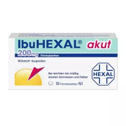 IBUHEXAL akut 200 filmdragerade tabletter, 10 st