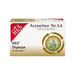 H&amp;S Timjantefilterpåsar, 20X1,4 g
