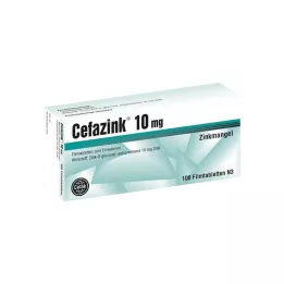 CEFAZINK 10 mg filmdragerade tabletter, 100 st