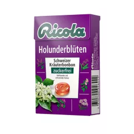RICOLA o.Z.Box fläderblomsbonbon, 50 g