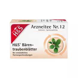 H&S Bearberry tefilterpåsar, 20X2,7 g