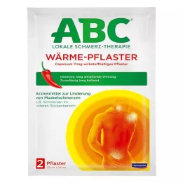 ABC Värmeputs Capsicum Hansaplast med 14x22, 2 st