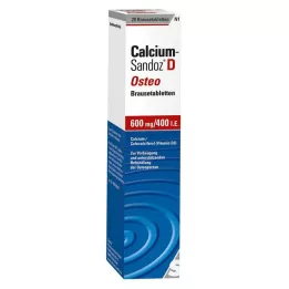 CALCIUM SANDOZ D Osteo brustabletter, 20 st