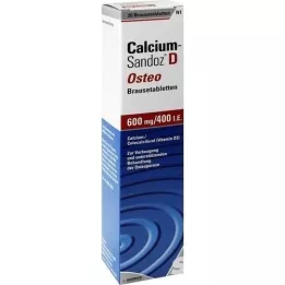CALCIUM SANDOZ D osteo -brusande tabletter, 20 st