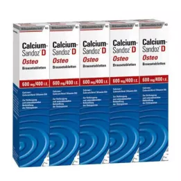 CALCIUM SANDOZ D Osteo brustabletter, 100 st