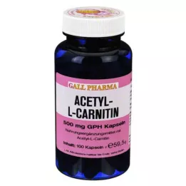ACETYL-L-CARNITIN 500 mg kapslar, 100 st