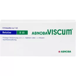 ABNOBAVISCUM Betulae D 10 ampuller, 8 st